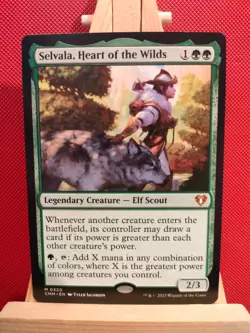 Selvala, Heart of the Wilds - Commander Masters - Mythic - NM - MTG - Image 1