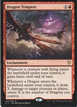 MTG: Commander 2017: Dragon Tempest: Lightly Played Condition - Image 1