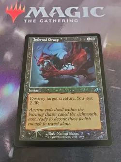 Mtg. Infernal Grasp. Foil Retro Frame. Innistrad Remastered. Pack Fresh - Image 1