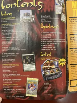 Beckett Magic The Gathering Price Guide Issue #7 Aug/Sept 2006 MTG Rare - Image 4