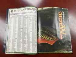 Beckett Magic The Gathering Price Guide Oct/Nov 2006 Issue #8 Rare Poster MTG - Image 3
