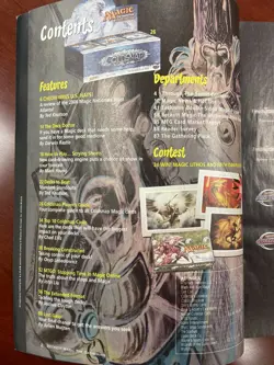 Beckett Magic The Gathering Price Guide Oct/Nov 2006 Issue #8 Rare Poster MTG - Image 4