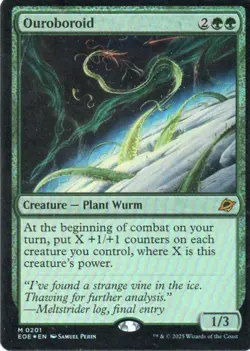 MTG: Edge of Eternities: Foil Ouroboroid: Lightly Played Condition - Image 1