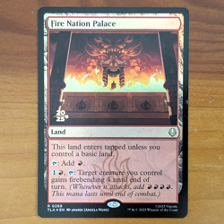 Fire Nation Palace - Prerelease Foil Stamped Promo - Avatar TLA MTG - Image 1