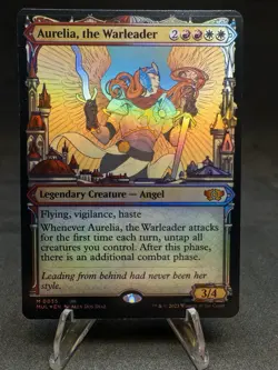 Aurelia, the Warleader March of the Machine: Multiverse Legends Foil NM - Image 1