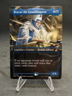 Bruvac the Grandiloquent (Anime Borderless) Ravnica Remastered Regular NM - Image 1