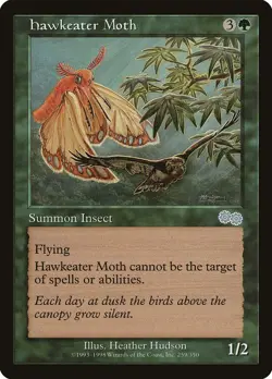 Hawkeater Moth - Urza's Saga - MTG Rare English Non Foil - Image 1