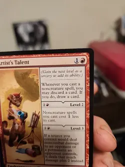 Artist's Talent Bloomburrow MTG Magic The Gathering Enchantment Class Red - Image 4