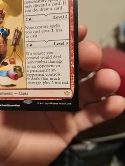 Artist's Talent Bloomburrow MTG Magic The Gathering Enchantment Class Red - Image 5