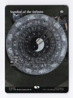 Sundial of the Infinite (Borderless) MTG Avatar The Last Airbender Eternal Legal - Image 1