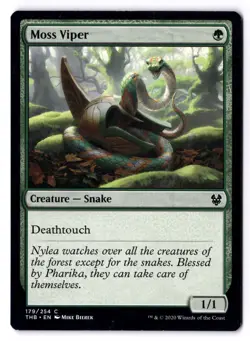 Moss Viper LP* Theros Beyond Death ENGLISH 179/254 mtg -UnltdCards - Image 1