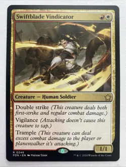 Swiftblade Vindicator #246 | Near Mint | Foundations FDN | Magic MTG - Image 1