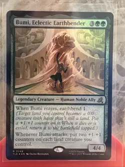 Bumi, Eclectic Earthbender Avatar: The Last Airbender: Eternal-Legal Foil - Image 1