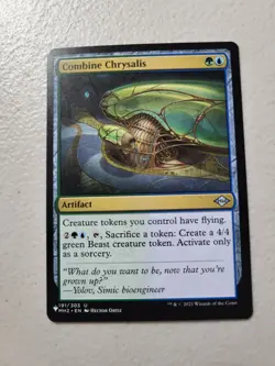 1x Combine Chrysalis 191/303 Non Foil The List Reprint Magic The Gathering NM - Image 1