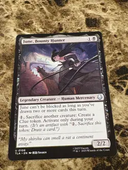 JUNE, BOUNTY HUNTER Magic MTG Avatar The Last Airbender - Image 1