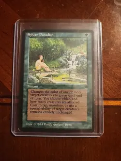 MTG Sylvan Paradise Legends Regular Magic the Gathering - Image 1
