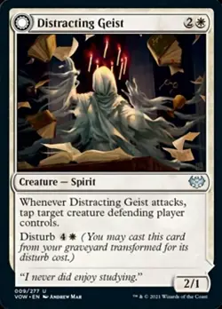 DISTRACTING GEIST x4 ~mtg NM-M Innistrad: Crimson Vow 4 Unc - Image 1