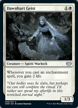 DAWNHART GEIST x4 ~mtg NM-M Innistrad: Crimson Vow 4 Unc - Image 1