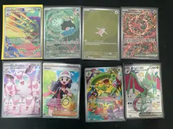 Modern Pokemon Card Binder Lot Collection - Illustration Rare, FA's, Ex’s, Promo - Image 1