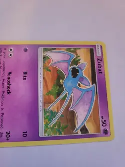 Pokemon TCG Zubat Unbroken Bonds 64/214 Regular Common .08 - Image 3
