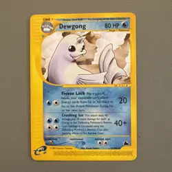 Pokemon TCG Dewgong Skyridge 7/144 Rare - MINT CONDITION! - Image 1
