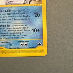 Pokemon TCG Dewgong Skyridge 7/144 Rare - MINT CONDITION! - Image 5