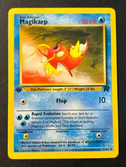 Magikarp 47/82 1st Edition Team Rocket - Pokemon Card WOTC - Near Mint - Image 1