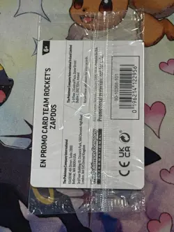 Team Rocket’s Zapdos 078/182 EB Games Stamped Promo Destined Rivals Pokemon Card - Image 2