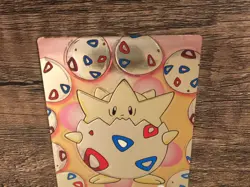 1999 Vintage Pokemon Japanese Meiji Promo Embossed - Togepy - Image 3