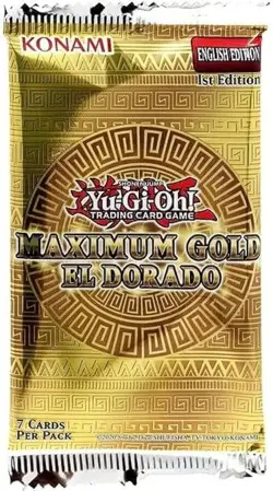 Yu-Gi-Oh Maximum Gold El Dorado Booster Packs 1st Edition - Image 1