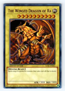 Yugioh The Winged Dragon of Ra LC01-EN003 Limited Ultra Rare - NM 💎 - Image 1