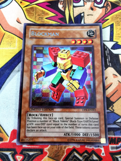 Blockman dpk-ense1 Ltd Ed (LP) Secret Rare Yu-Gi-Oh! - Image 1