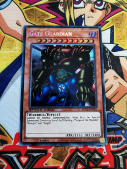 Gate Guardian sgx2-end01 1st Edition (NEW) Secret Rare Yu-Gi-Oh! - Image 1