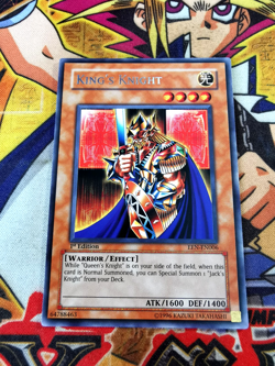 King's Knight een-en006 1st Edition (NM) Rare Yu-Gi-Oh! - Image 1