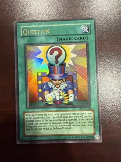 Question Yu-Gi-Oh! PGD-104 Ultra Rare Original Print LP - Image 1