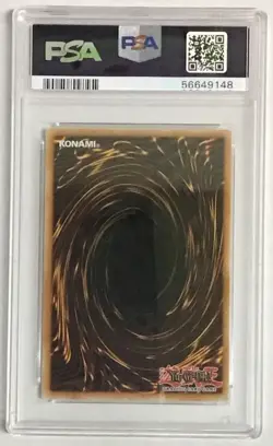 Yugioh Obelisk the Tormentor TN-EN007 Gold Sarcophagus Tin Limited Edition PSA 9 - Image 2