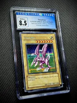Seiyaryu - DDS-004 - Graded CGC 8.5 - Prismatic Secret Rare - Yu-Gi-Oh! - Image 2