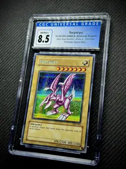 Seiyaryu - DDS-004 - Graded CGC 8.5 - Prismatic Secret Rare - Yu-Gi-Oh! - Image 3