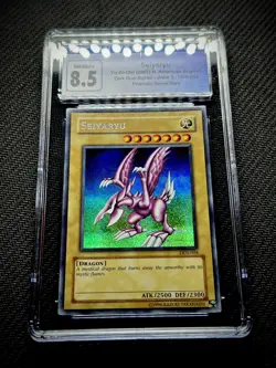 Seiyaryu - DDS-004 - Graded CGC 8.5 - Prismatic Secret Rare - Yu-Gi-Oh! - Image 4