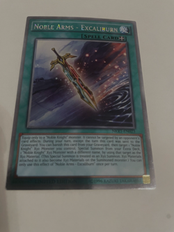 Noble Arms - Excaliburn - NKRT-EN023 - Limited Ed - Platinum Rar - NM - Yugioh! - Image 1