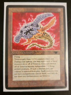 Tetravus Magic: the Gathering MTG x1 Antiquities Moderately Played MP English - Image 1