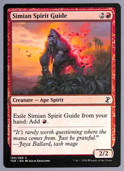 Simian Spirit Guide - 190 - Time Spiral Remastered (TSR) MTG - Image 1