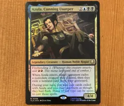 Azula, Cunning Usurper [Prerelease] R 0208, NM Foil Promo, MTG Avatar TLA - Image 1