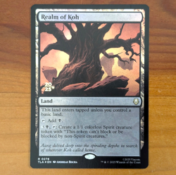 Realm of Koh - Prerelease Foil Stamped Promo - Avatar TLA MTG - Image 1