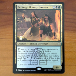 Beifong's Bounty Hunters - Prerelease Foil Stamped Promo - Avatar TLA MTG - Image 1