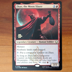 Zhao, the Moon Slayer - Prerelease Foil Stamped Promo - Avatar MTG - Image 1