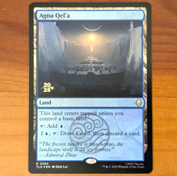 Agna Qel'a - Prerelease Foil Stamped Promo - Avatar TLA MTG - Image 1
