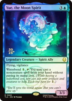 MTG - Yue, the Moon Spirit - Avatar: the Last Airbender - Pre-Release Promo Foil - Image 1