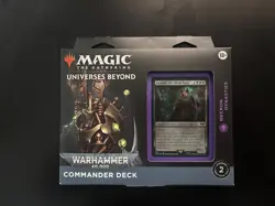 MTG - Universes Beyond: Warhammer 40K Necron Dynasties Commander Deck New - Image 1