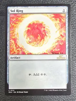 Sol Ring (131) 30th Anniversary Edition Regular MTG NM MTG Magic Card - Image 1